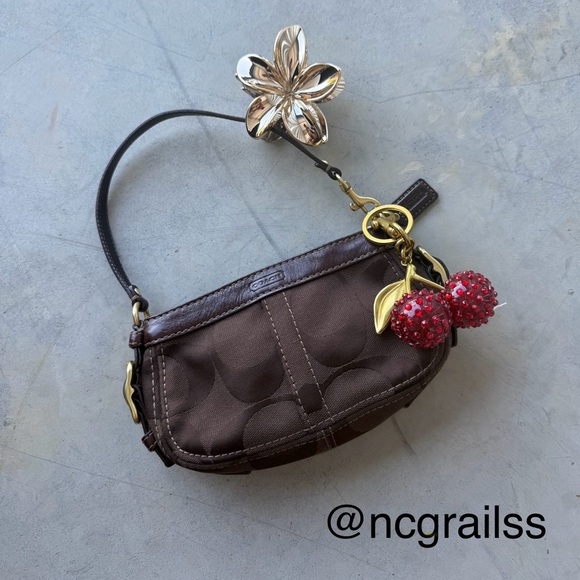 Vintage y2k coach brown mini bag - Picture 1 of 3